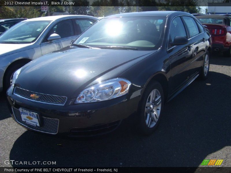 Black / Ebony 2012 Chevrolet Impala LT