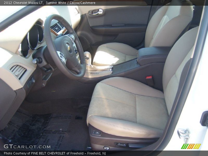  2012 Malibu LT Cocoa/Cashmere Interior