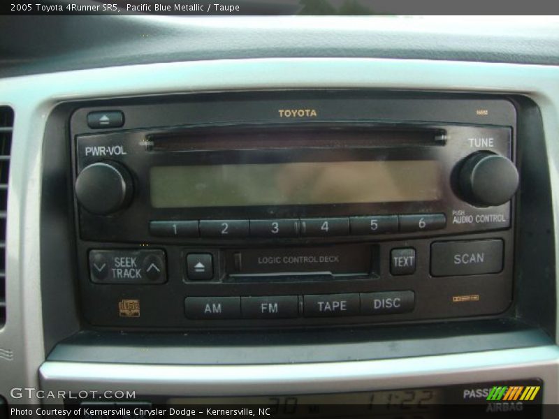 Pacific Blue Metallic / Taupe 2005 Toyota 4Runner SR5