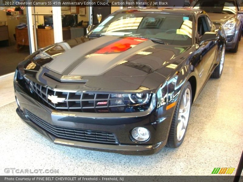 Front 3/4 View of 2012 Camaro SS 45th Anniversary Edition Coupe