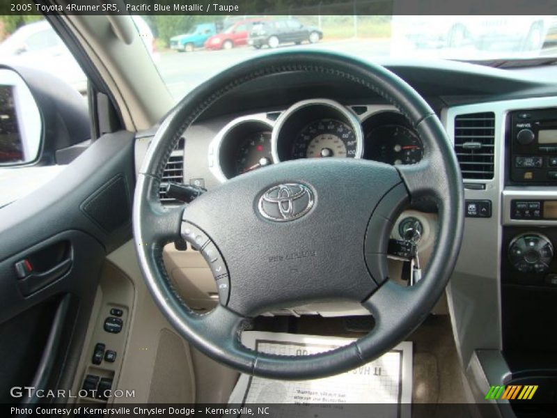 Pacific Blue Metallic / Taupe 2005 Toyota 4Runner SR5