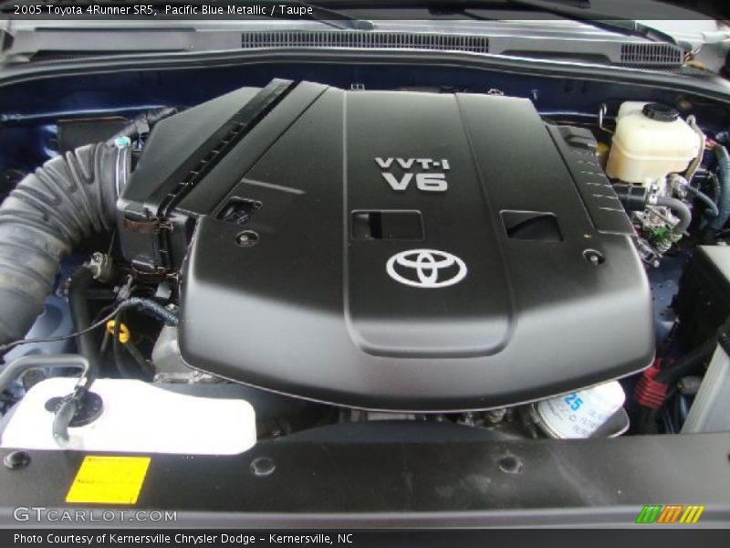 Pacific Blue Metallic / Taupe 2005 Toyota 4Runner SR5