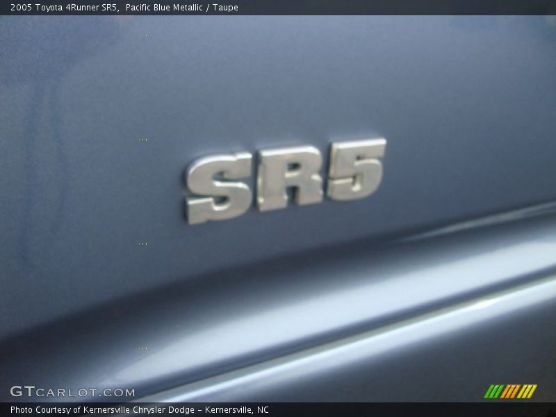 Pacific Blue Metallic / Taupe 2005 Toyota 4Runner SR5