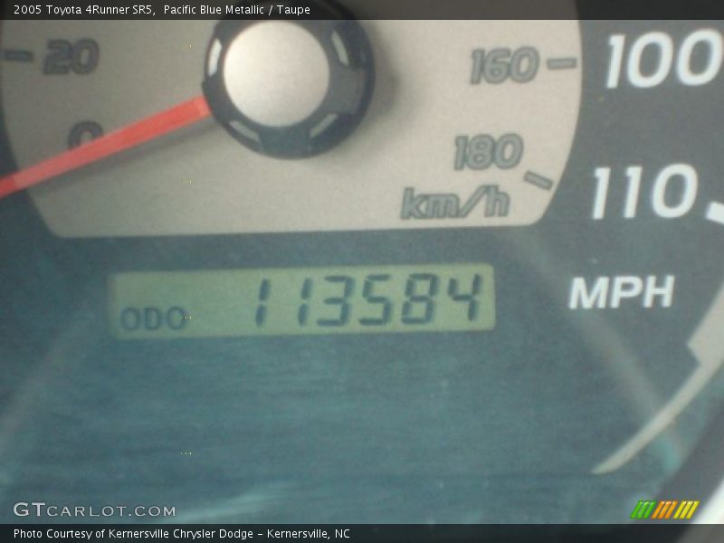 Pacific Blue Metallic / Taupe 2005 Toyota 4Runner SR5