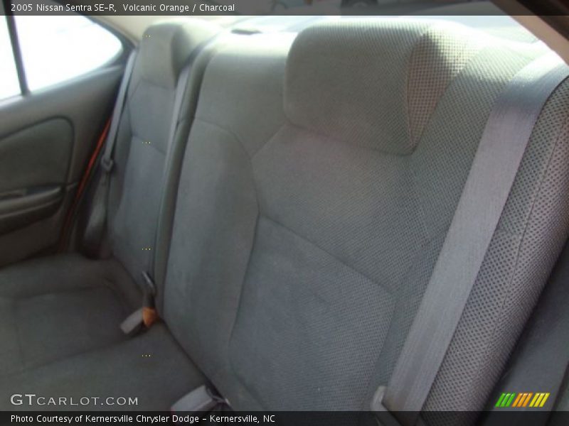 Volcanic Orange / Charcoal 2005 Nissan Sentra SE-R