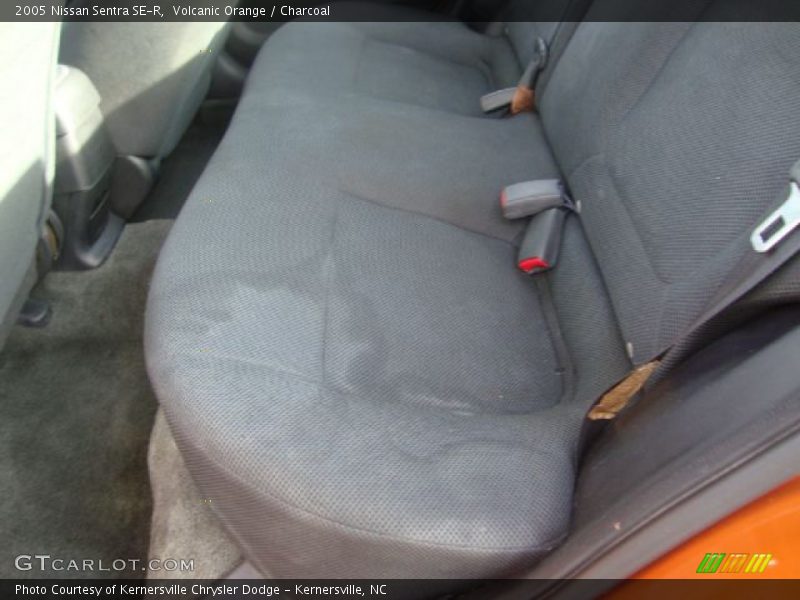 Volcanic Orange / Charcoal 2005 Nissan Sentra SE-R