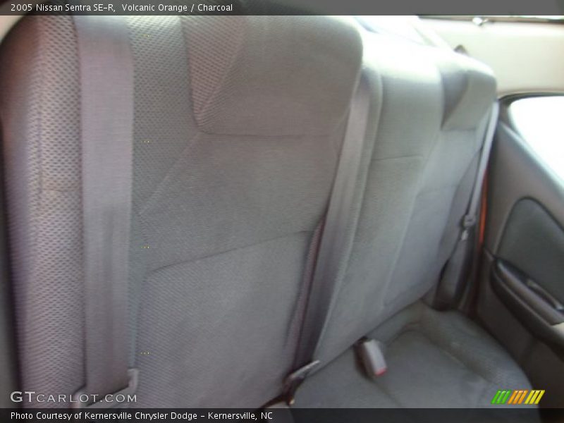 Volcanic Orange / Charcoal 2005 Nissan Sentra SE-R