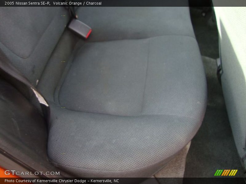 Volcanic Orange / Charcoal 2005 Nissan Sentra SE-R