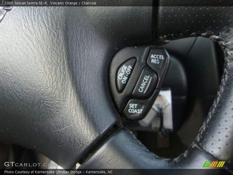 Volcanic Orange / Charcoal 2005 Nissan Sentra SE-R
