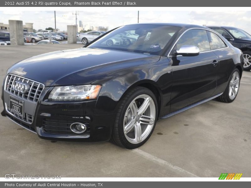 Phantom Black Pearl Effect / Black 2012 Audi S5 4.2 FSI quattro Coupe
