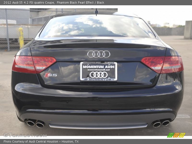 Phantom Black Pearl Effect / Black 2012 Audi S5 4.2 FSI quattro Coupe