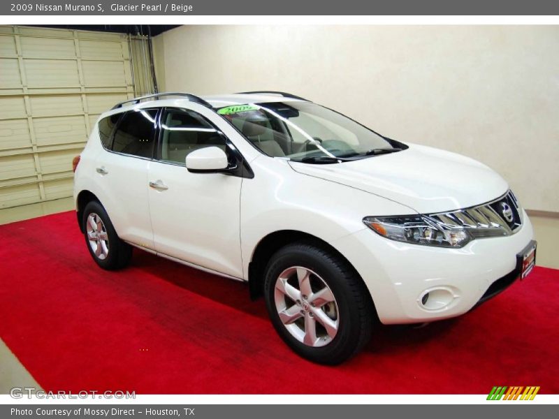 Glacier Pearl / Beige 2009 Nissan Murano S