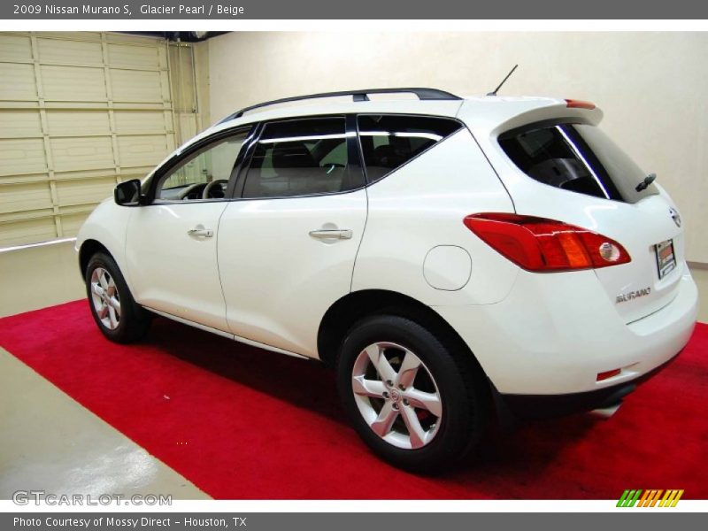 Glacier Pearl / Beige 2009 Nissan Murano S