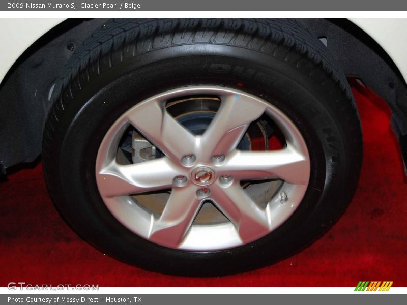Glacier Pearl / Beige 2009 Nissan Murano S