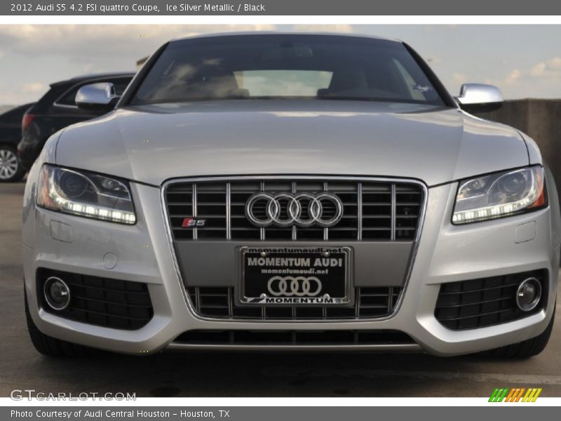 Ice Silver Metallic / Black 2012 Audi S5 4.2 FSI quattro Coupe