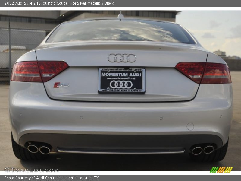 Ice Silver Metallic / Black 2012 Audi S5 4.2 FSI quattro Coupe