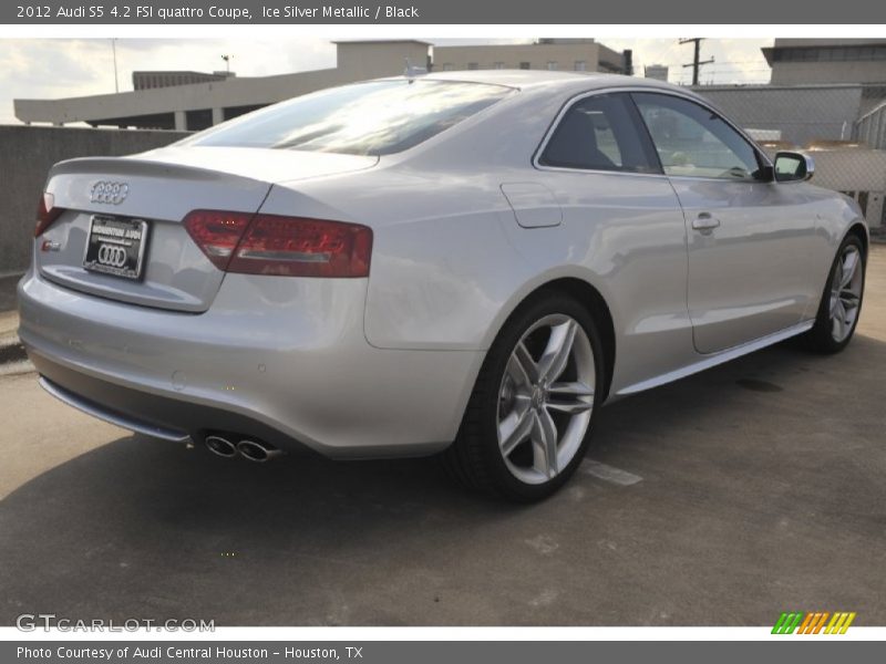 Ice Silver Metallic / Black 2012 Audi S5 4.2 FSI quattro Coupe