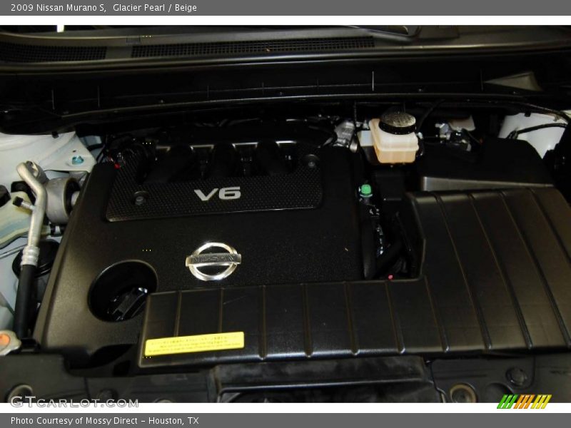 Glacier Pearl / Beige 2009 Nissan Murano S