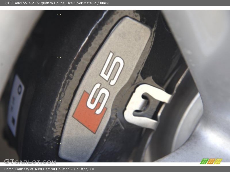 Ice Silver Metallic / Black 2012 Audi S5 4.2 FSI quattro Coupe