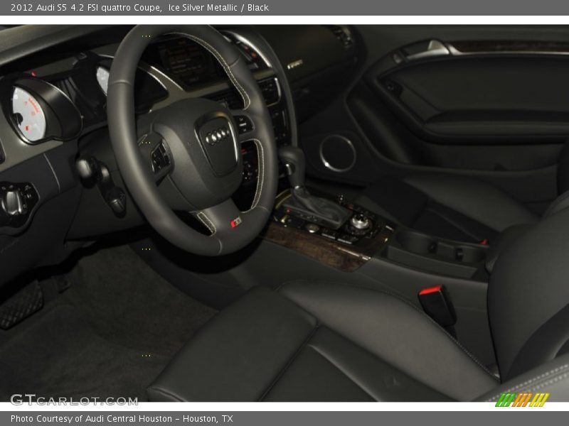 Ice Silver Metallic / Black 2012 Audi S5 4.2 FSI quattro Coupe