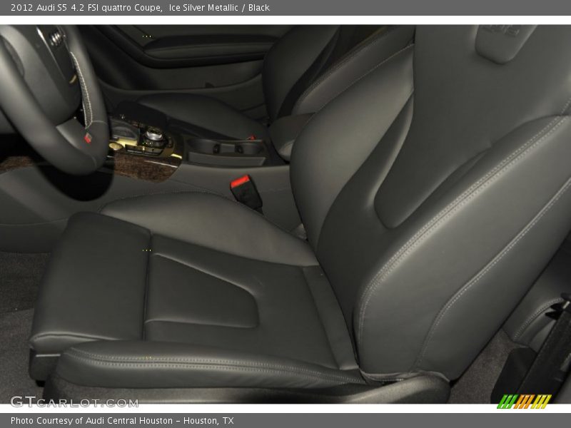Ice Silver Metallic / Black 2012 Audi S5 4.2 FSI quattro Coupe