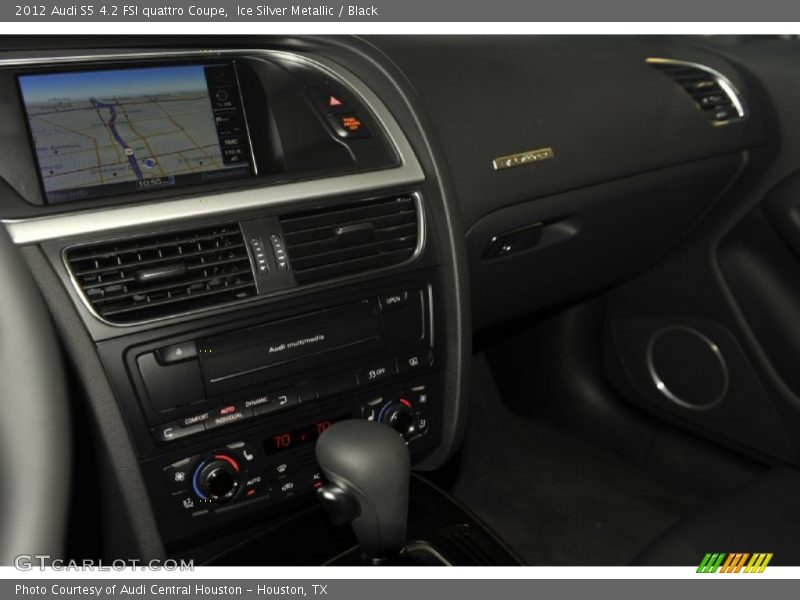 Ice Silver Metallic / Black 2012 Audi S5 4.2 FSI quattro Coupe