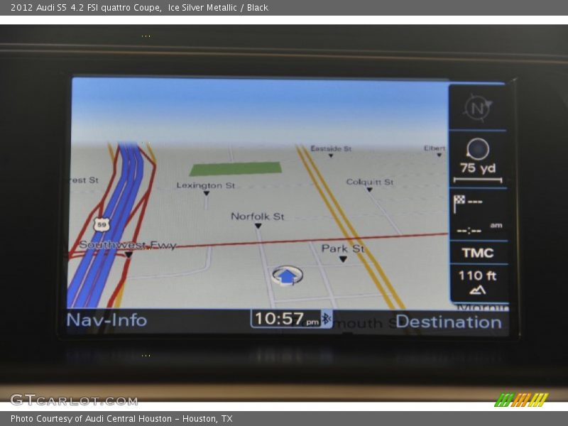 Navigation of 2012 S5 4.2 FSI quattro Coupe