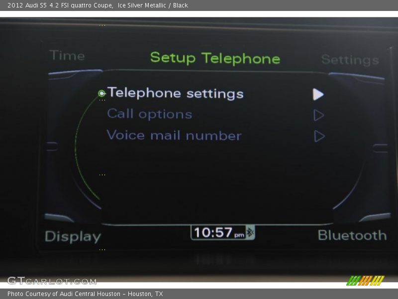 Ice Silver Metallic / Black 2012 Audi S5 4.2 FSI quattro Coupe