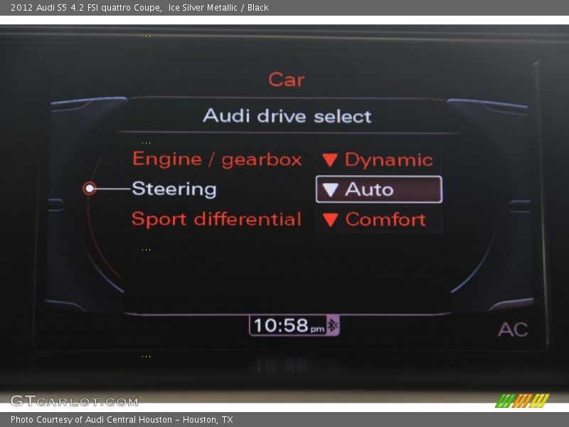 Ice Silver Metallic / Black 2012 Audi S5 4.2 FSI quattro Coupe