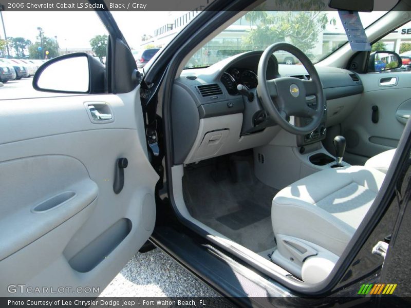 Black / Gray 2006 Chevrolet Cobalt LS Sedan