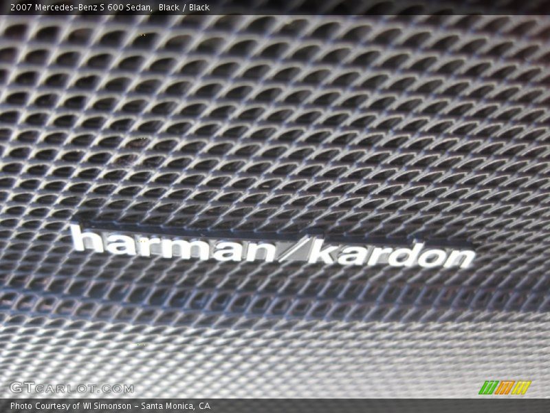 Black / Black 2007 Mercedes-Benz S 600 Sedan