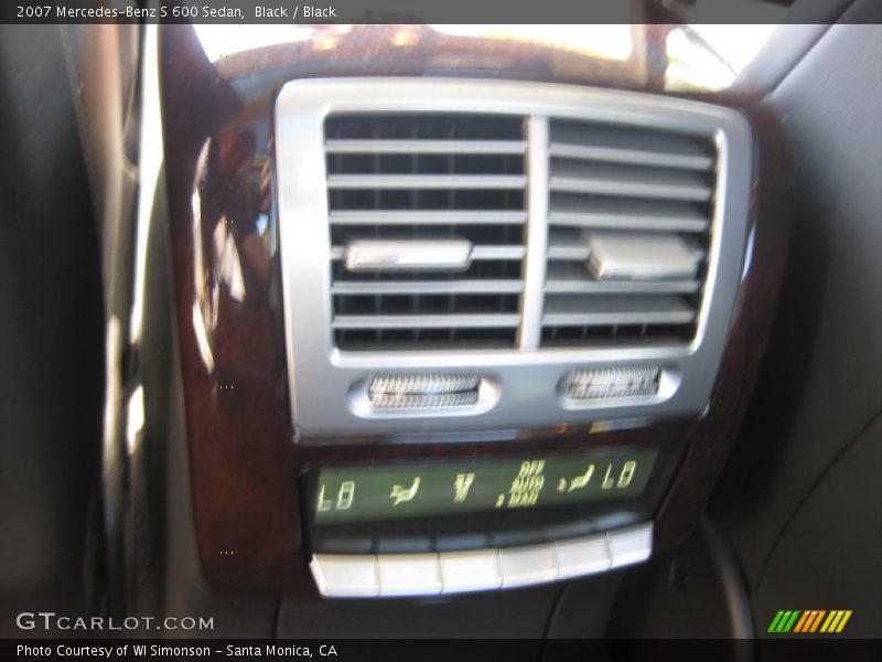 Black / Black 2007 Mercedes-Benz S 600 Sedan