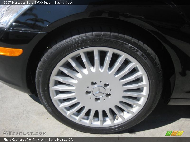  2007 S 600 Sedan Wheel