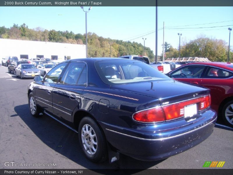 Midnight Blue Pearl / Taupe 2000 Buick Century Custom
