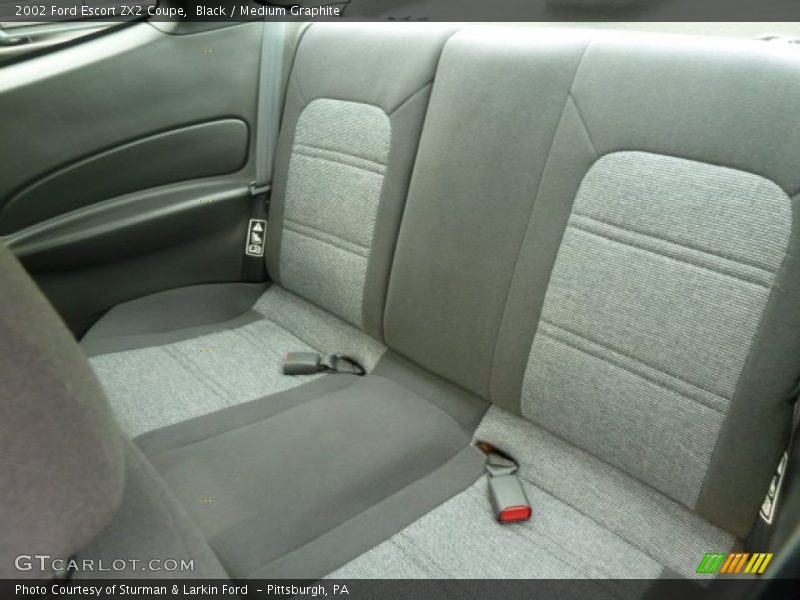 Black / Medium Graphite 2002 Ford Escort ZX2 Coupe