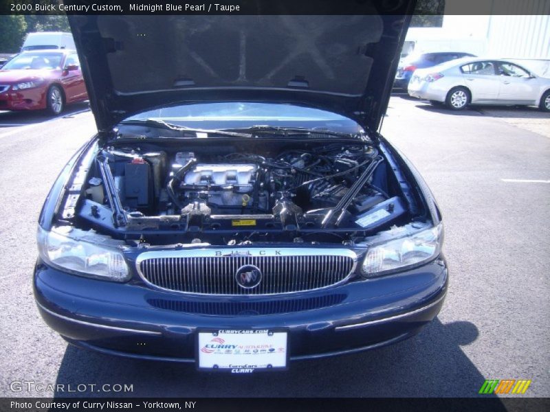 Midnight Blue Pearl / Taupe 2000 Buick Century Custom