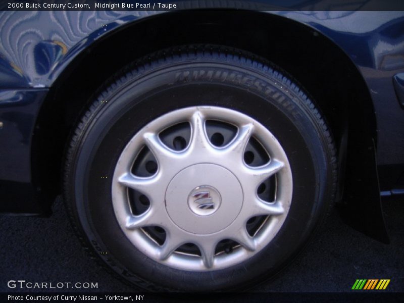 Midnight Blue Pearl / Taupe 2000 Buick Century Custom