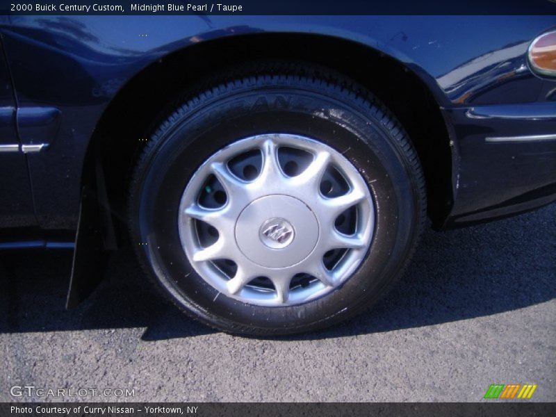 Midnight Blue Pearl / Taupe 2000 Buick Century Custom