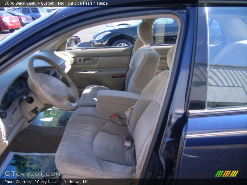 Midnight Blue Pearl / Taupe 2000 Buick Century Custom