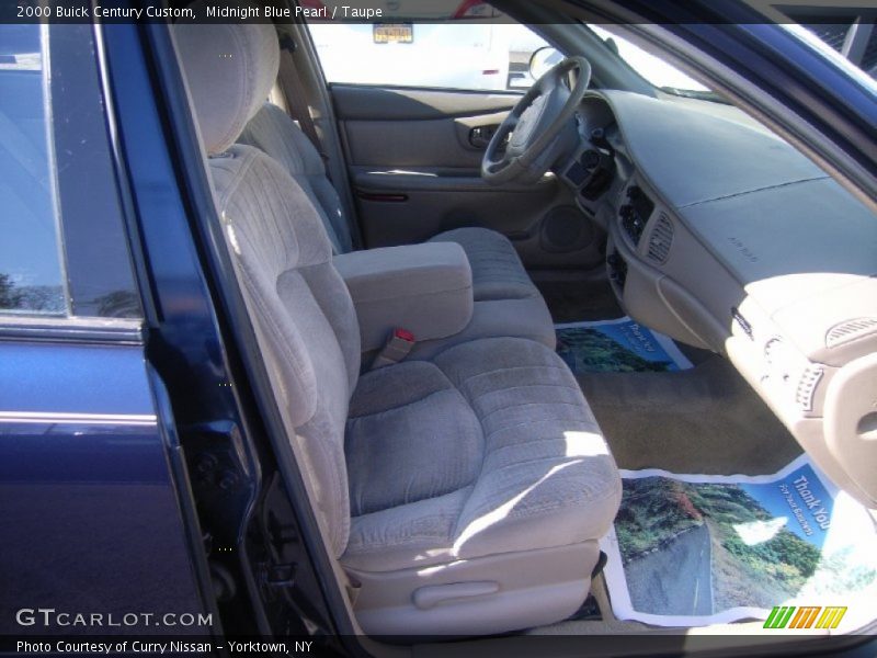 Midnight Blue Pearl / Taupe 2000 Buick Century Custom