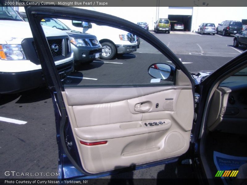 Midnight Blue Pearl / Taupe 2000 Buick Century Custom