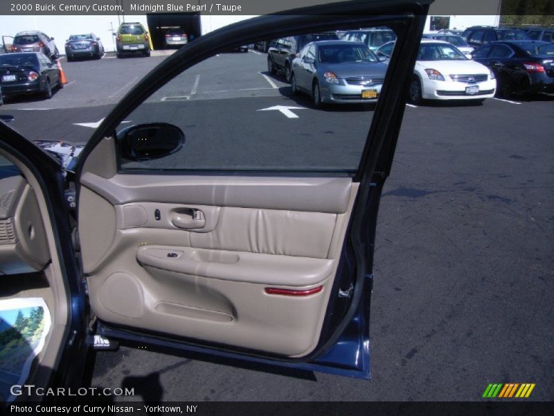 Midnight Blue Pearl / Taupe 2000 Buick Century Custom