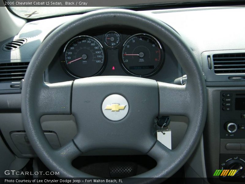 Black / Gray 2006 Chevrolet Cobalt LS Sedan