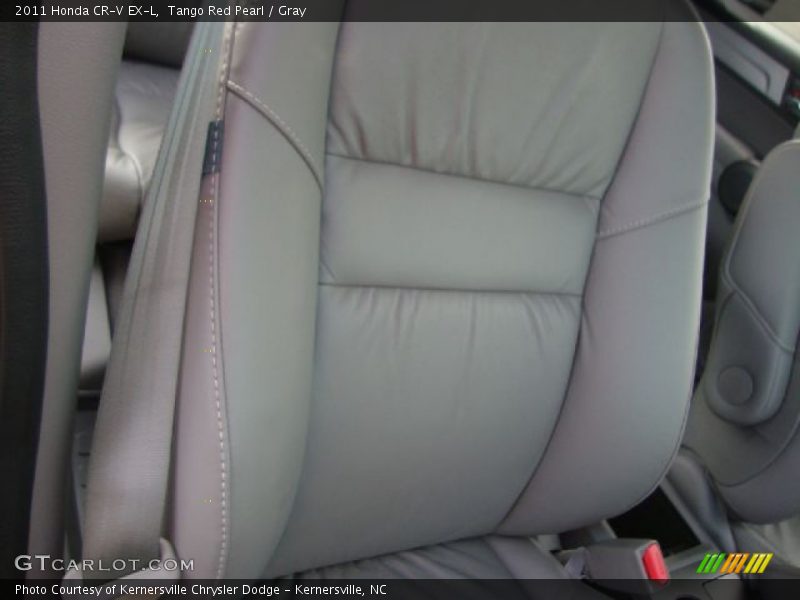 Tango Red Pearl / Gray 2011 Honda CR-V EX-L