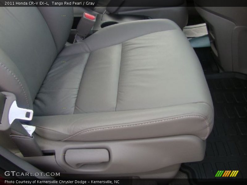 Tango Red Pearl / Gray 2011 Honda CR-V EX-L