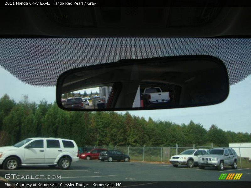 Tango Red Pearl / Gray 2011 Honda CR-V EX-L