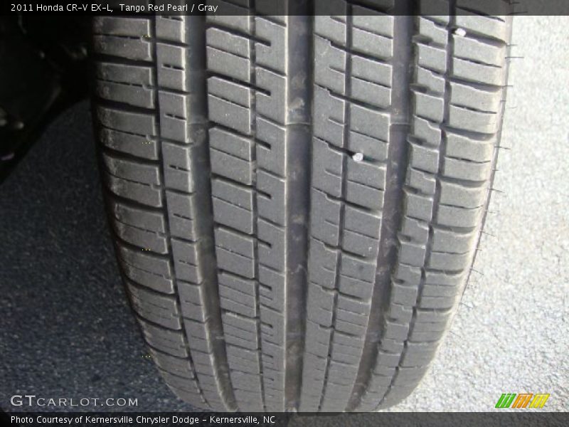 Tango Red Pearl / Gray 2011 Honda CR-V EX-L