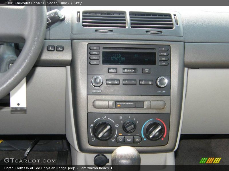 Black / Gray 2006 Chevrolet Cobalt LS Sedan