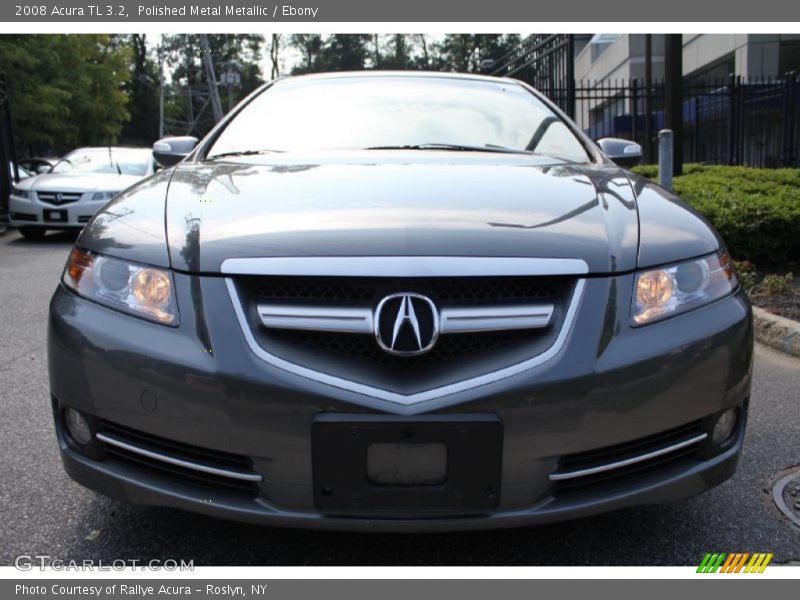 Polished Metal Metallic / Ebony 2008 Acura TL 3.2