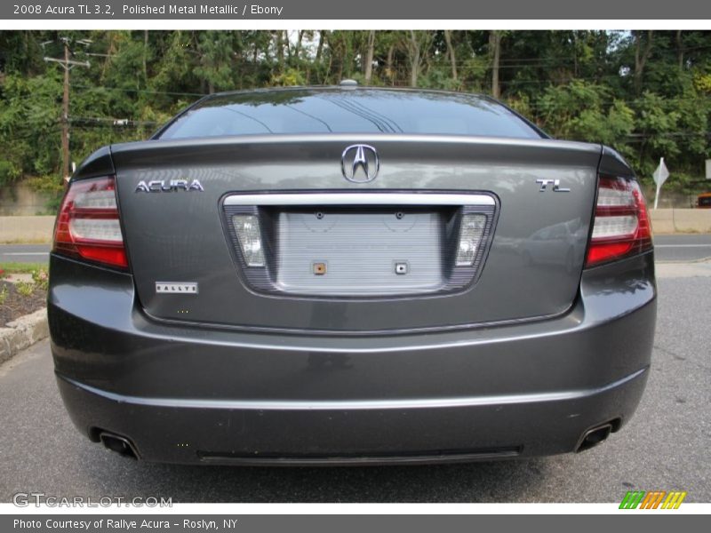 Polished Metal Metallic / Ebony 2008 Acura TL 3.2